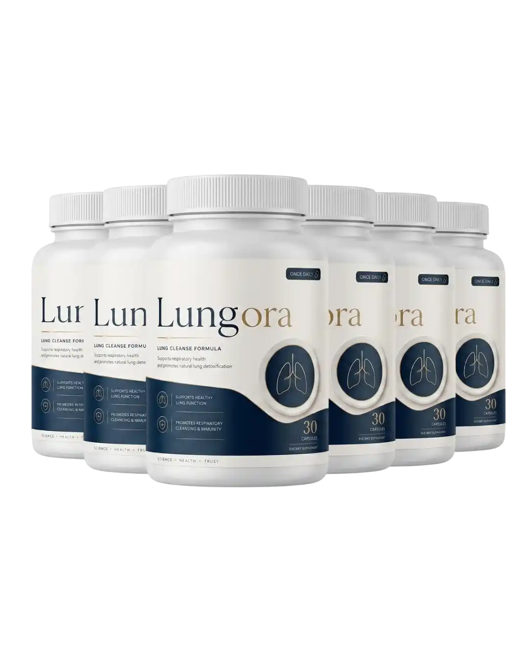 Lungora 6 Bottle Pack Best Value 180-Day Supply